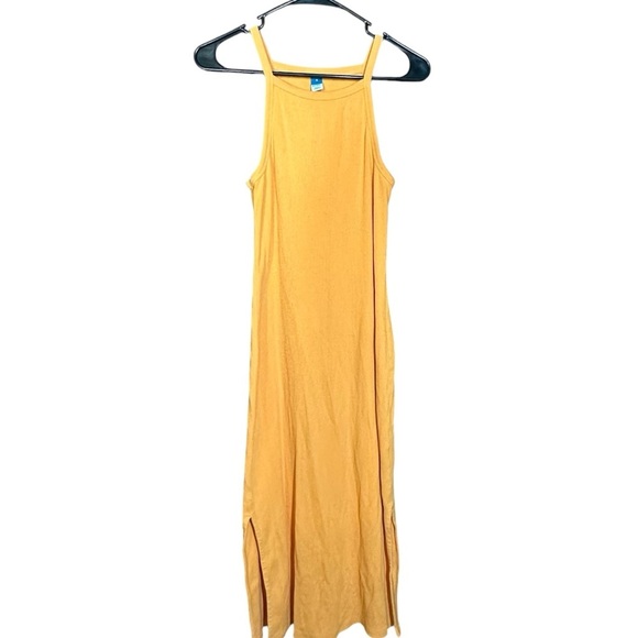 Old Navy High Neck Ribbed Sleeveless Dress with Slit - Picture 1 of 5